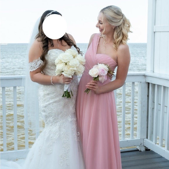 David’s Bridal Size 2 “Ballet” Bridesmaids Dress Unaltered - Picture 5 of 5